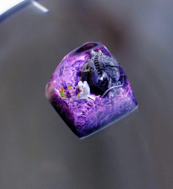 purple keycap