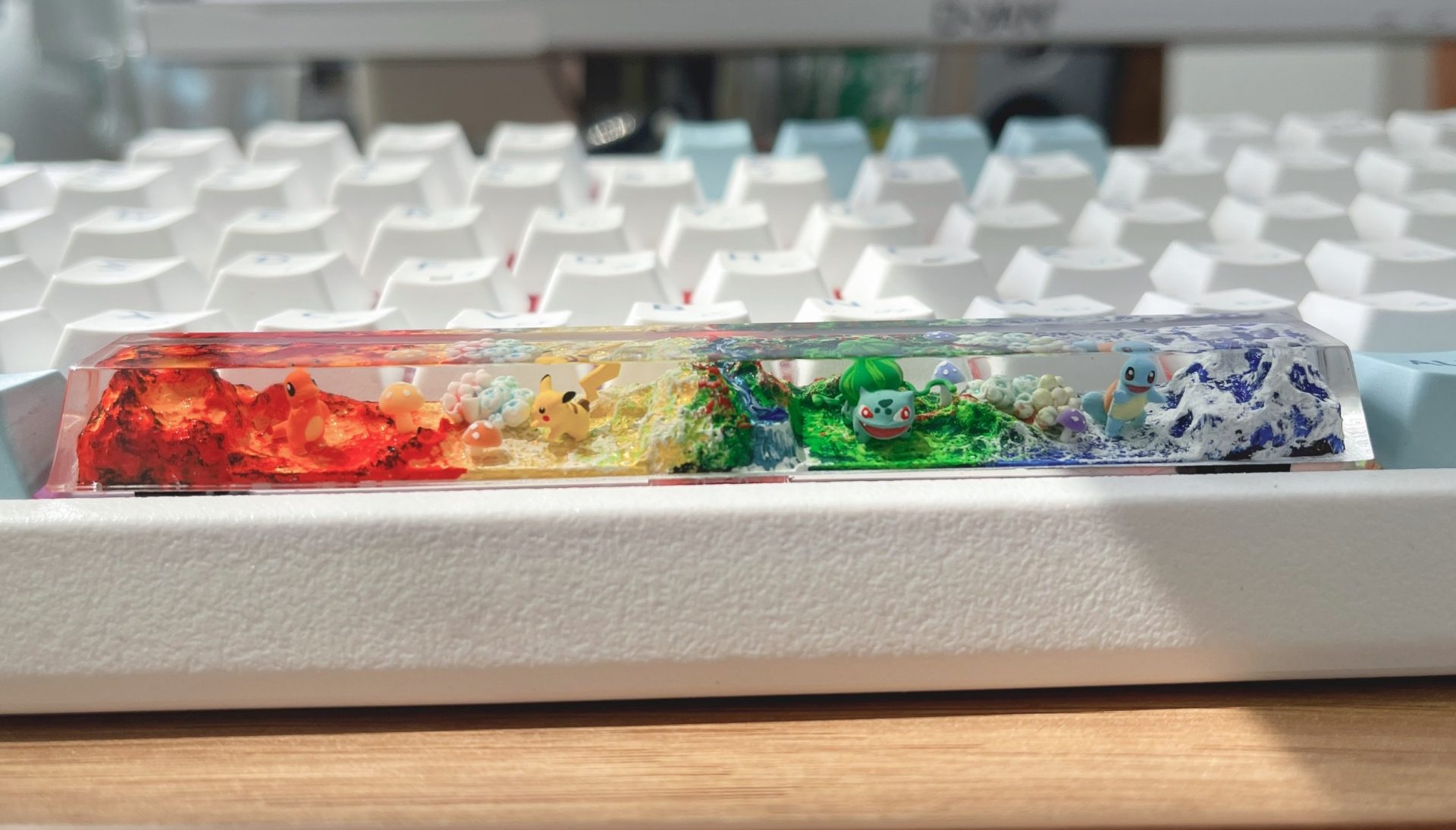 Custom Spacebar Pokemon Keycap - Hirosart - Keycaps Studio