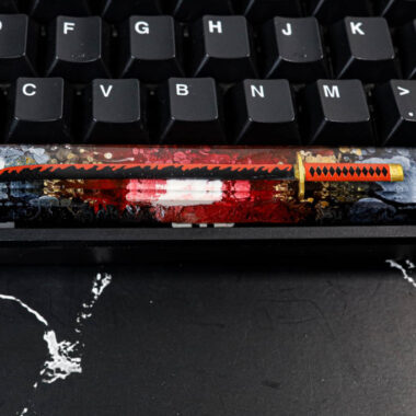 Red Katana Spacebar Keycap