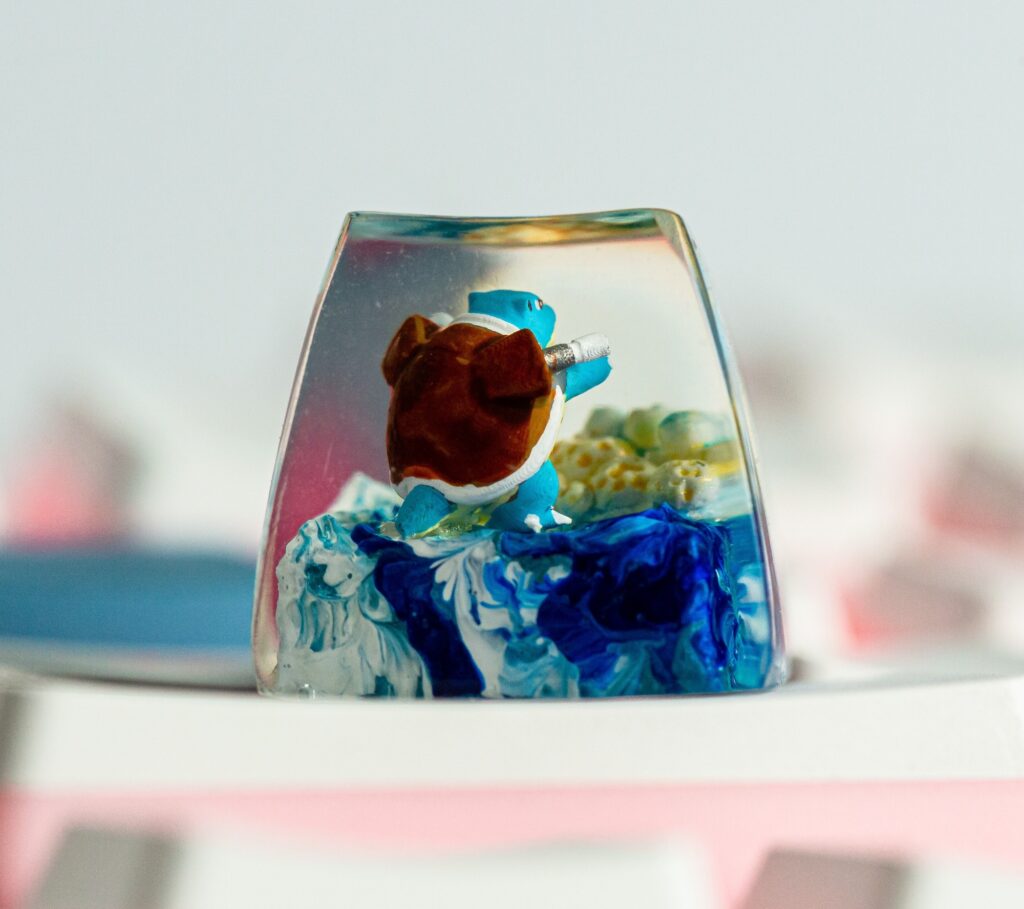 blastoise pokemon keycap
