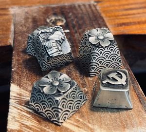 Samurai artisan keycap