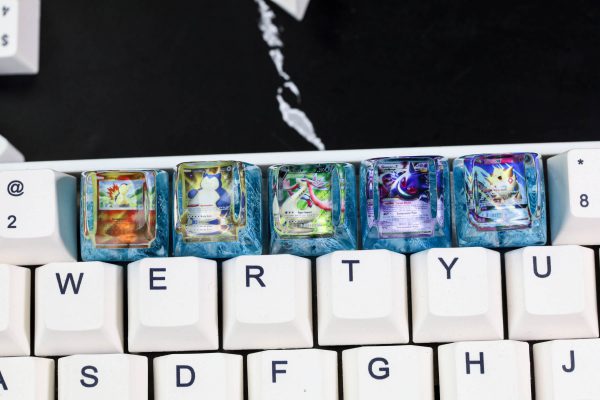 Custom pokemon card artisan keycap