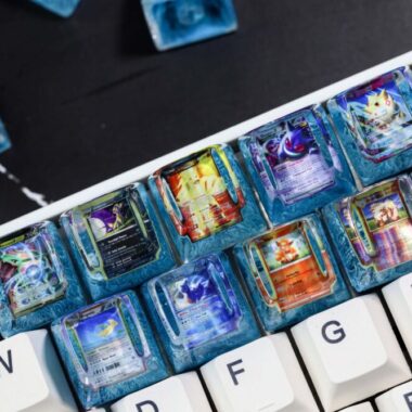 Custom pokemon card artisan keycap