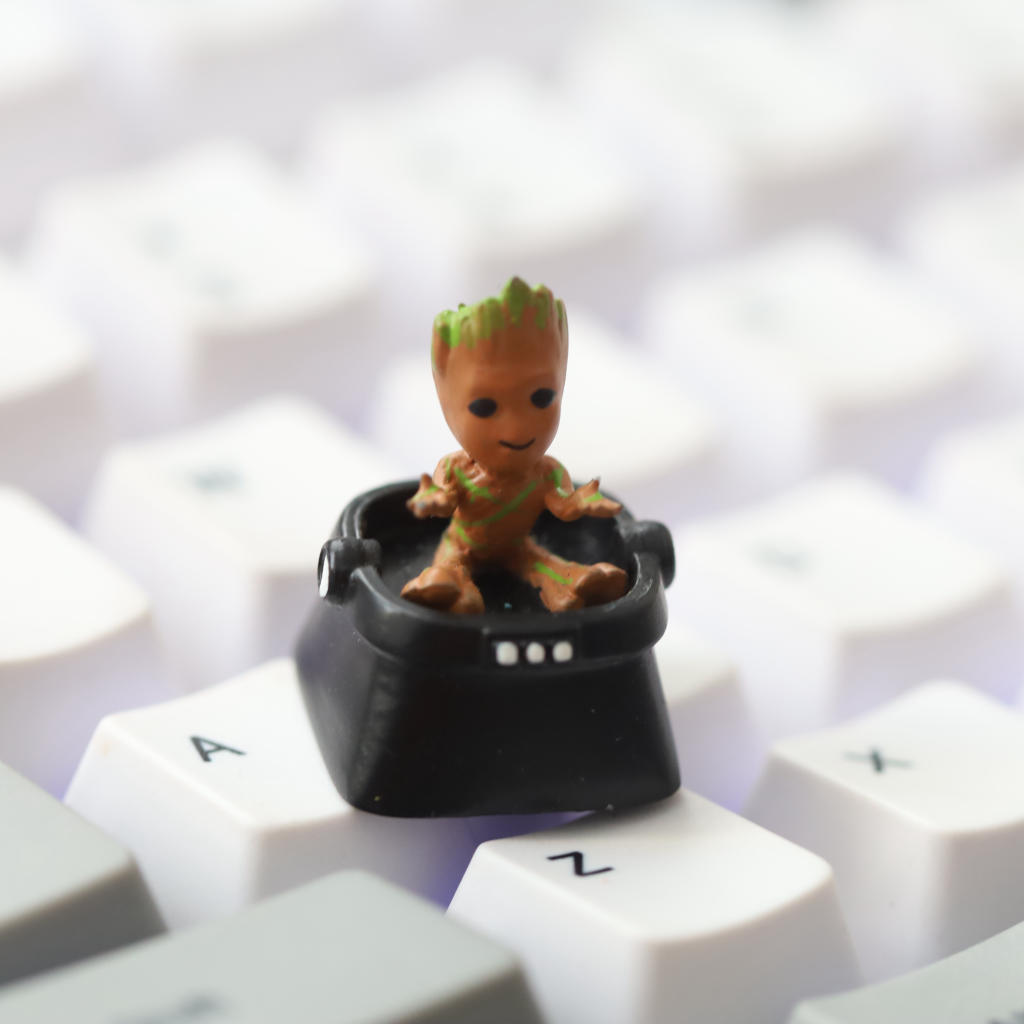 Baby Groot artisan keycap - fun keycap