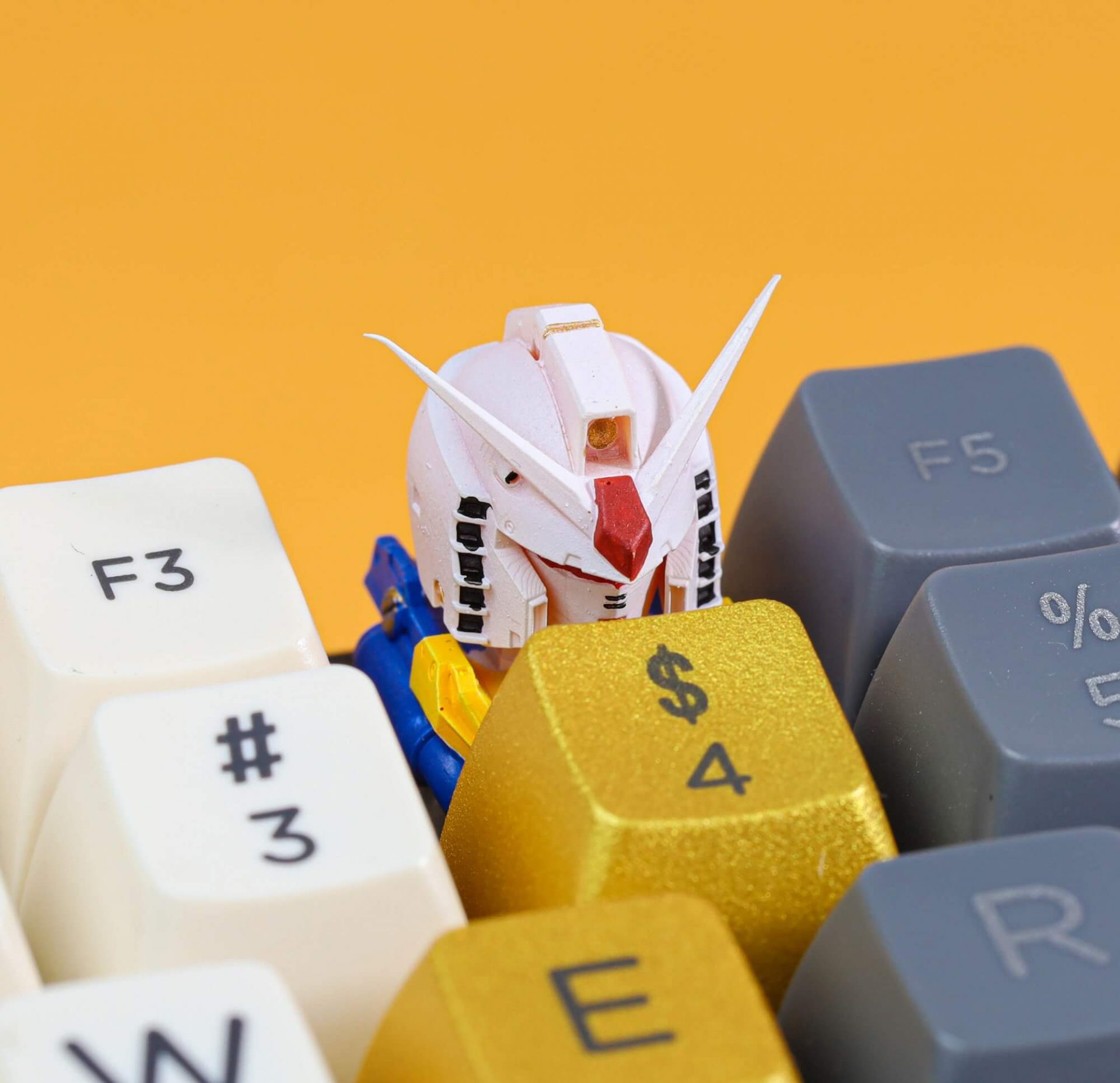 Gundam artisan keycap - Hirosart - Keycaps studio