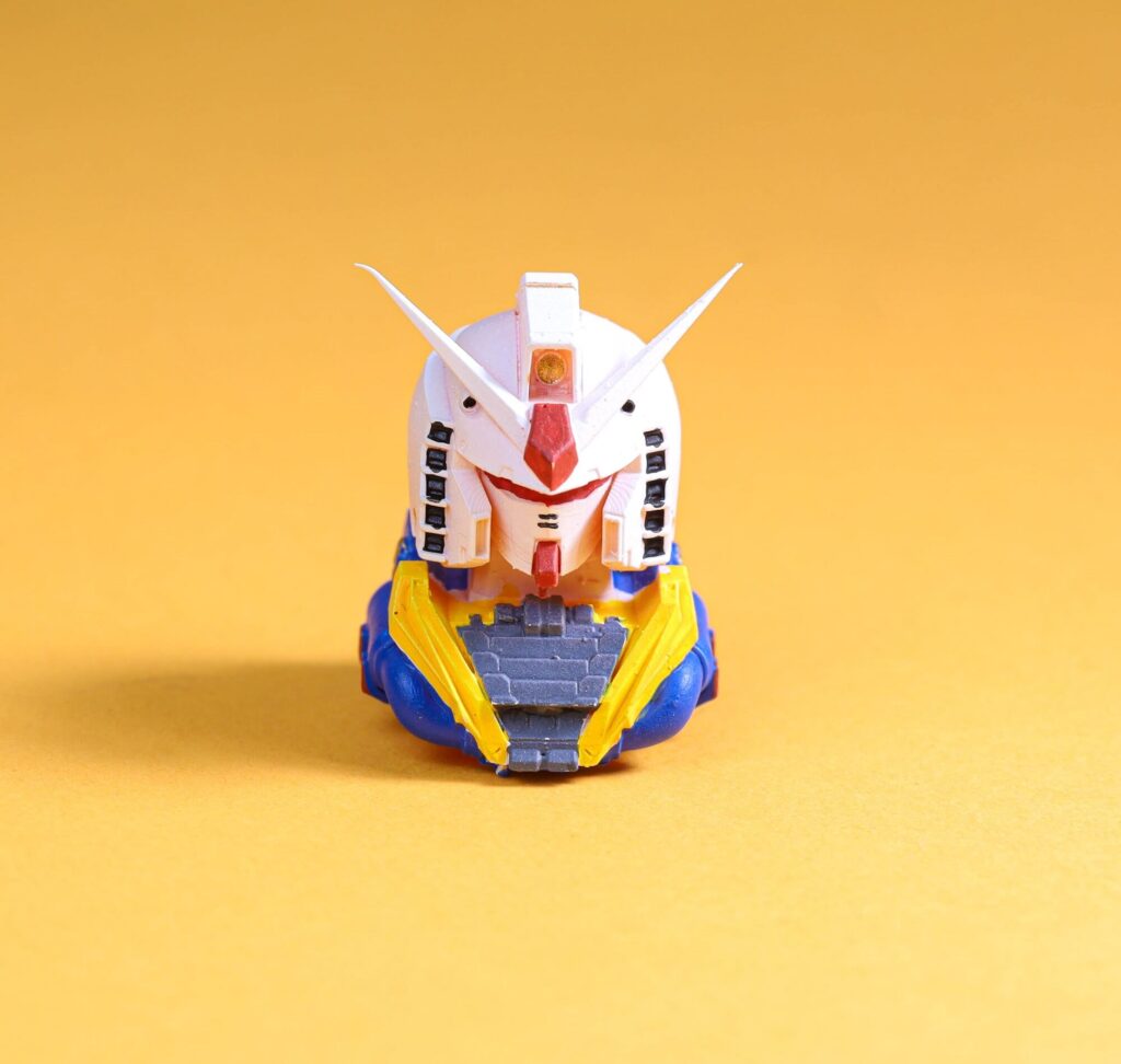 Gundam artisan keycap