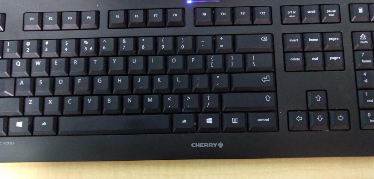 Membrane Keyboard made by Cherry.