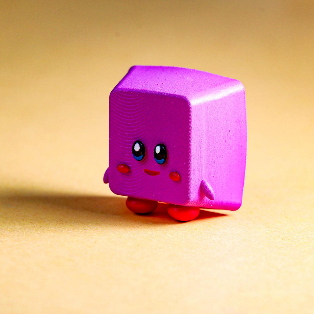 Kirby artisan keycap