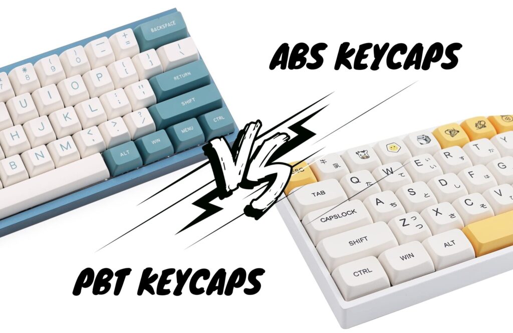 ABS vs PBT keycaps: Which are better?