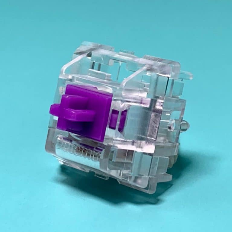 An Outemu Purple switch sold on Flashquask