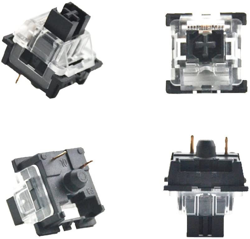 Four sides of Outemu Black switches