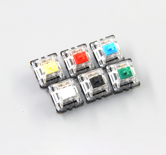 Gateron Different Versions From White To Blue