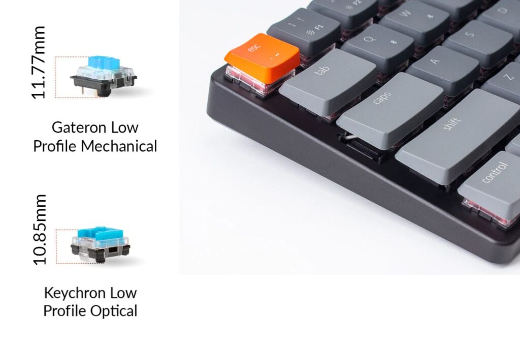 Keychron K7 65% Ultra-slim Wireless Mechanical Keyboard