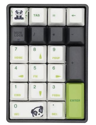 Non-standard numpad keyboard