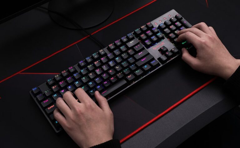 Redgragon K582 Mechanical Gaming Keyboard RBG LED Backlit Min
