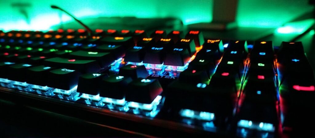 RGB backlit keyboards