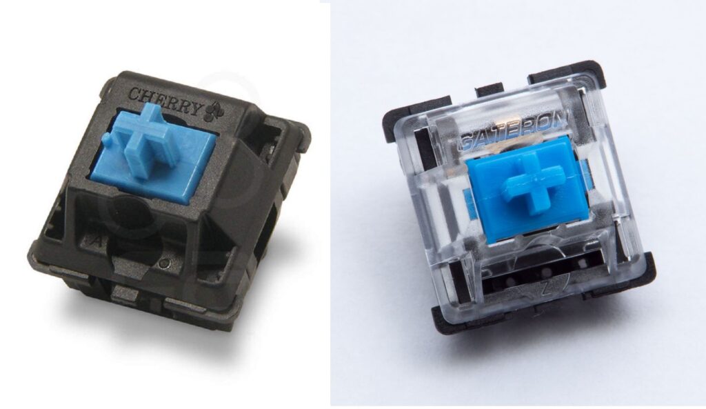 What are the differences between Gateron vs Cherry switches?