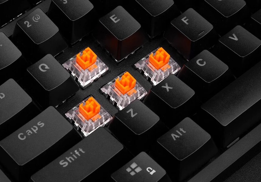 Clicky Optical Switches On Venatos