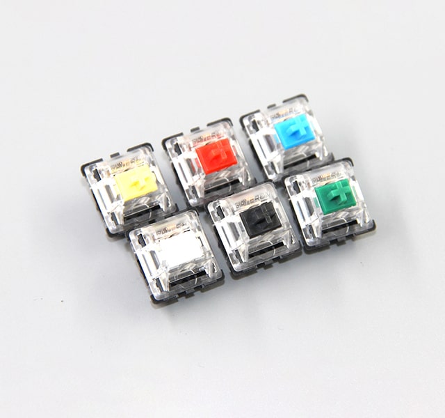 Gateron Clicky, Tactile, and Linear Switches