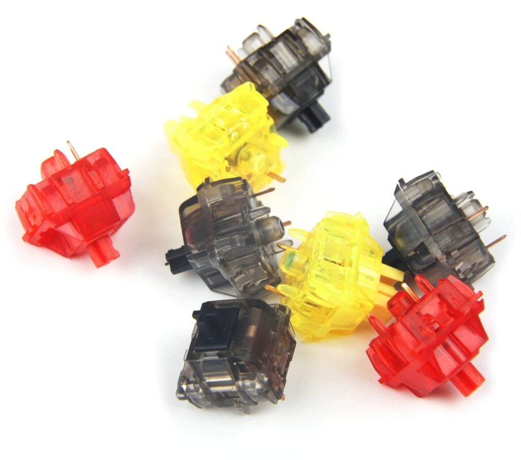 Gateron Ink Black, Red and Yellow | Aliexpress