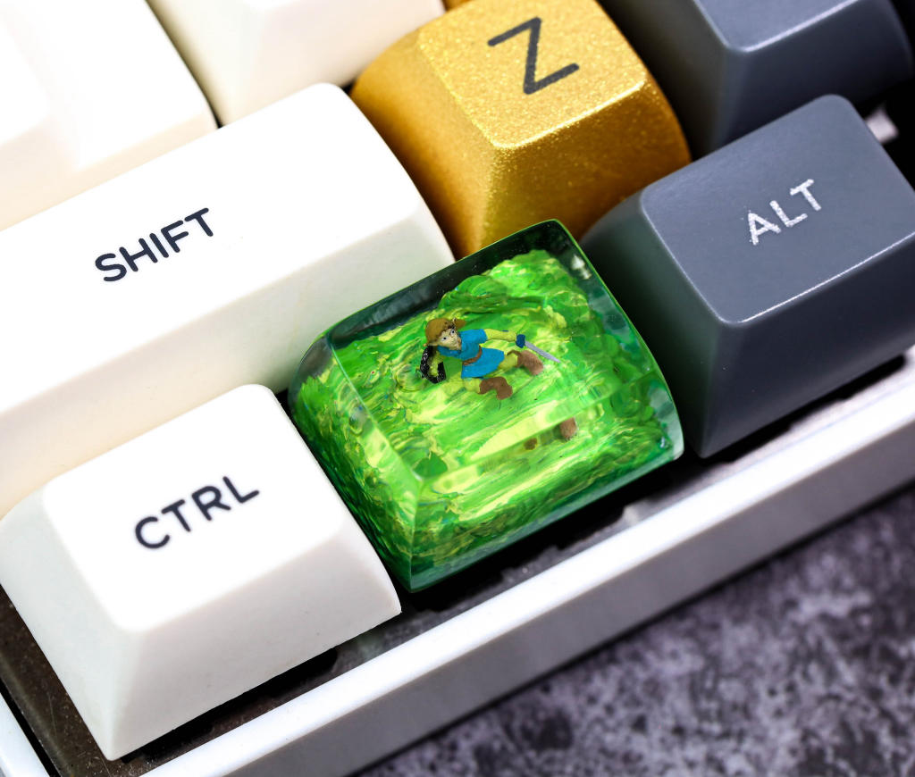 Legend of Zelda artisan keycap