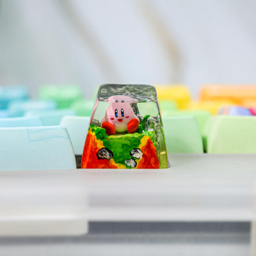 Kirby artisan keycap 18 Kirby artisan keycap