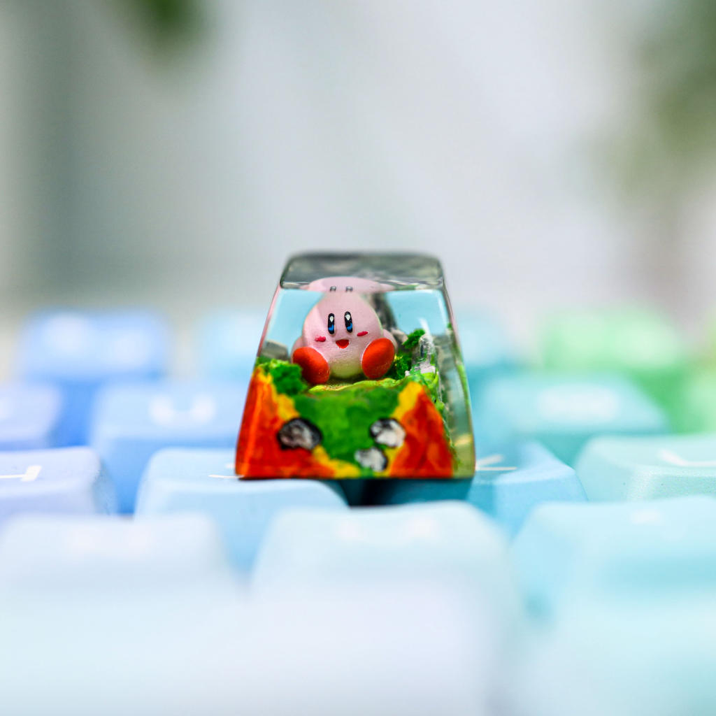 Kirby artisan keycap 21 Kirby artisan keycap