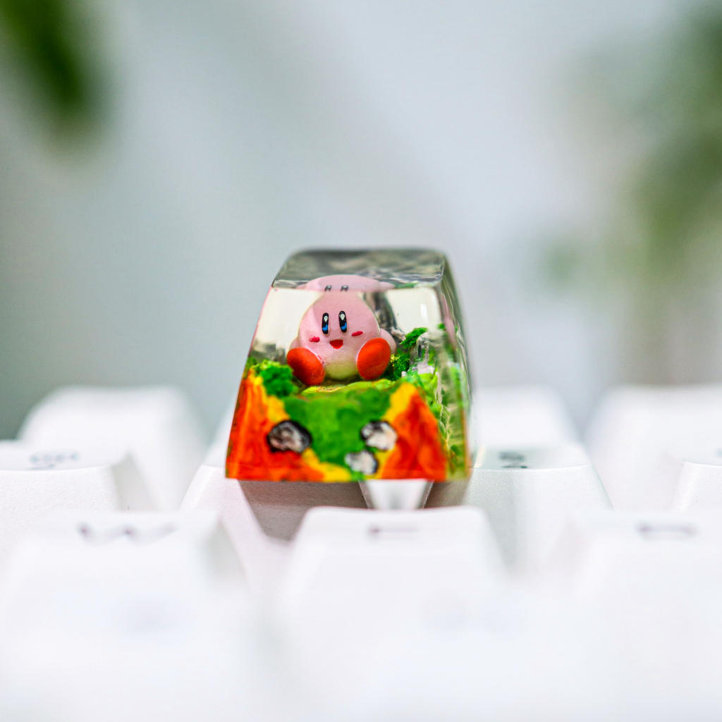Kirby artisan keycap 22 Kirby artisan keycap