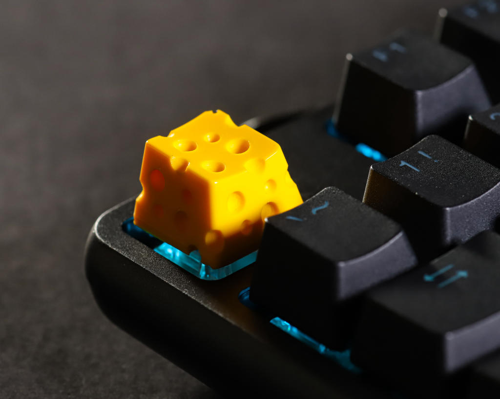 Cheese artisan keycap