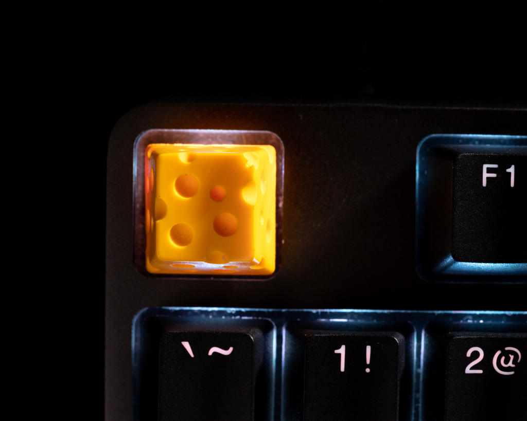 Cheese keycap