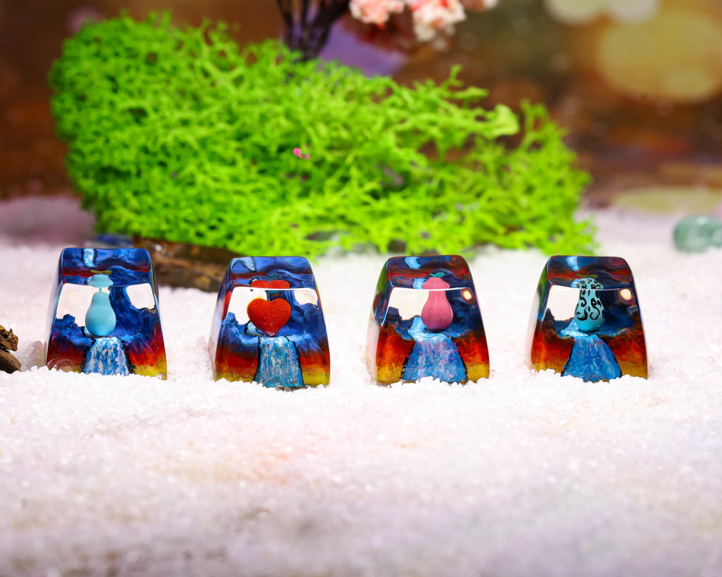 Devil Fruit keycaps 15 Devil Fruit keycaps