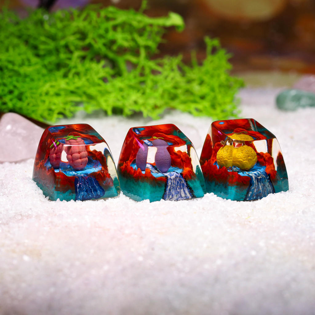 Devil Fruit keycaps 8 Devil Fruit keycaps