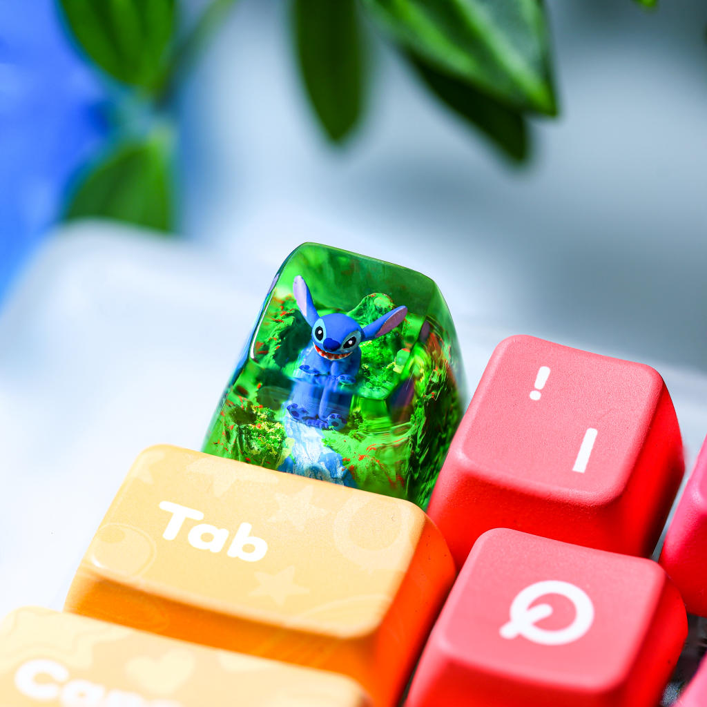 Stitch artisan keycap 9 Stitch artisan keycap