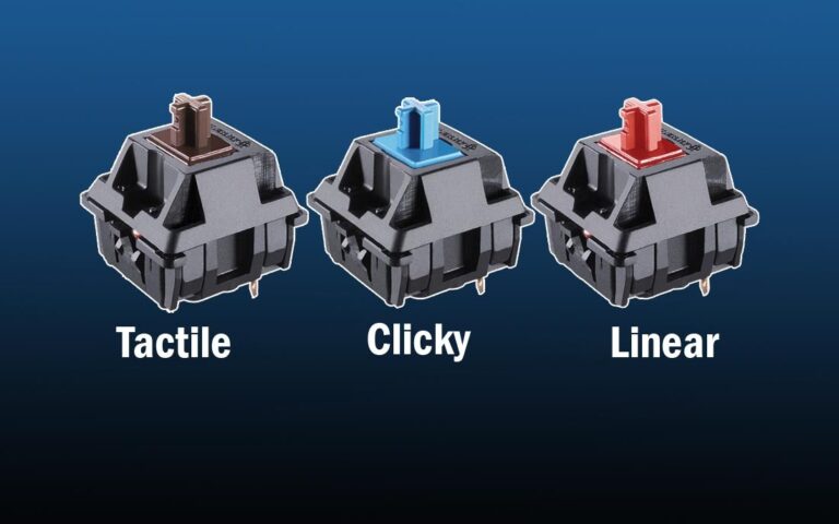 Linear vs tactile vs clicky switches