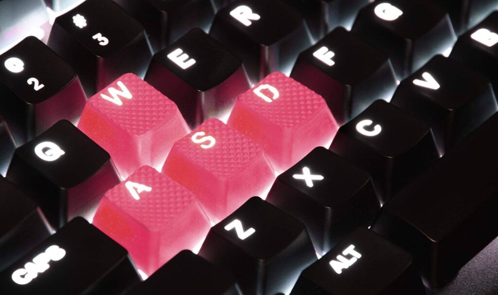 Foamy Lizard rubber keycaps