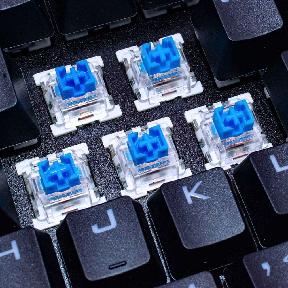 Outemu Blue Switches On Keyboard