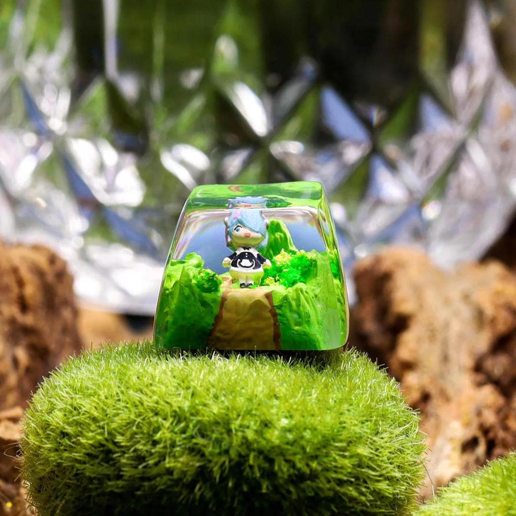 Re:Zero Rem artisan keycap 11 Re:Zero Rem artisan keycap