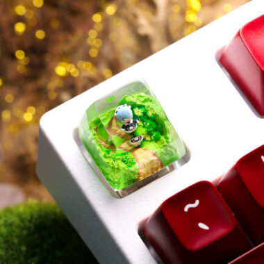 Re:Zero Rem artisan keycap