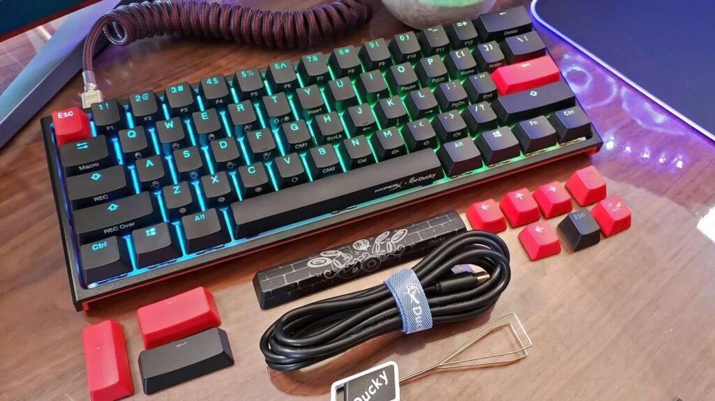 Ducky One 2 Mini Mechanical Keyboard-Best Cherry MX Red Keyboard