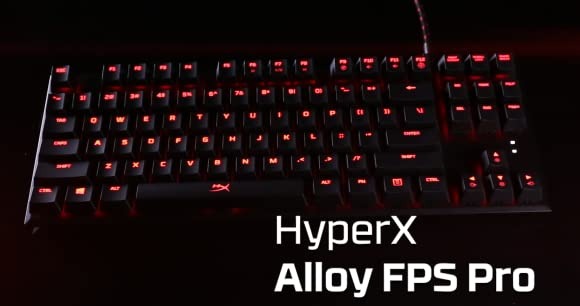 HyperX Alloy FPS Pro Gaming Keyboard-Best Cherry MX Red Keyboard