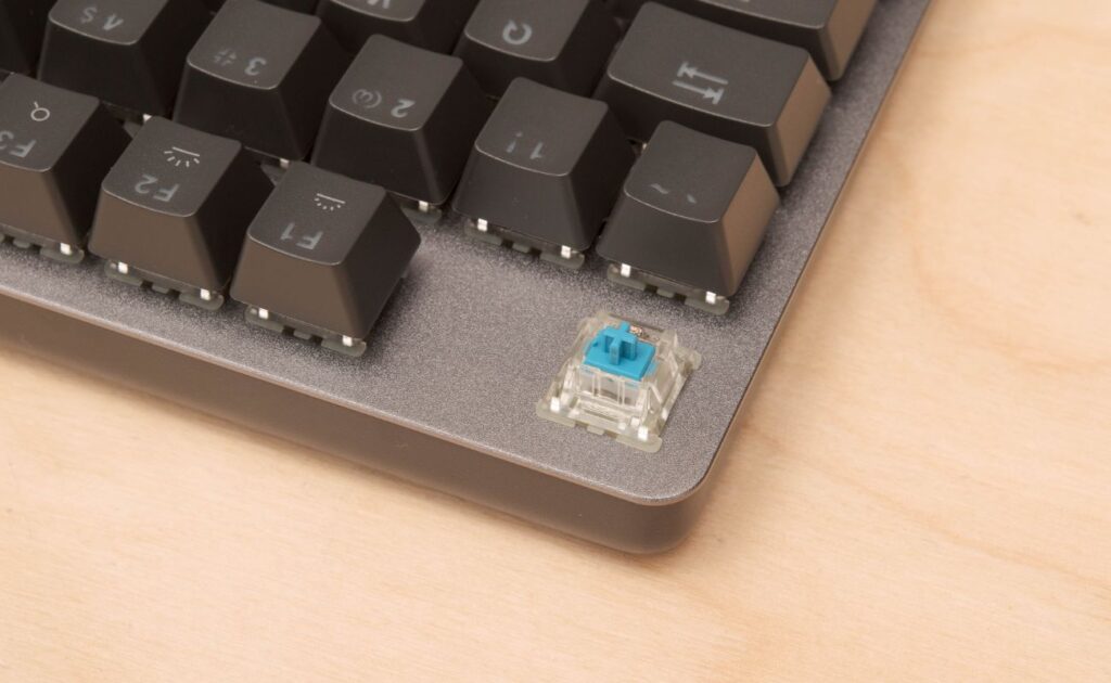 Logitech K845ch Mechanical Illuminated Keyboard-Best Cherry MX Blue Keyboards