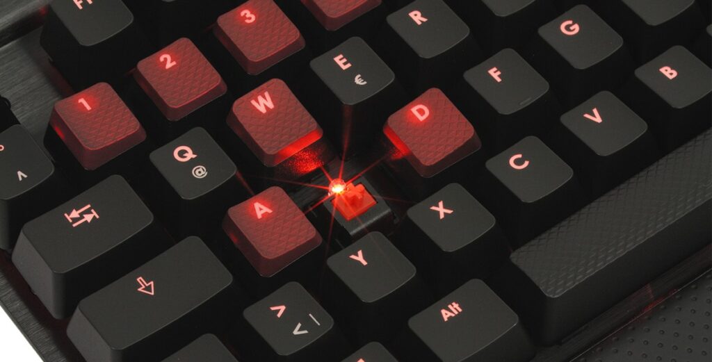 Red Switches On Keyboard