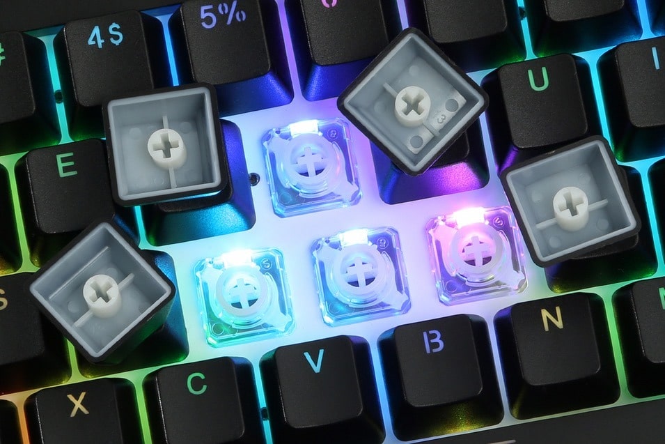 RGB Lighting Via Topre Mechanical Switches (Source: The Keyboard Company)-Topre Switches