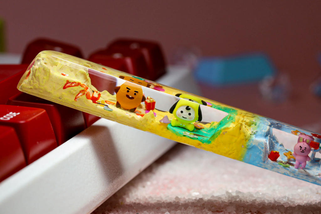 Bt21 Spacebar Keycap Bt21 spacebar keycap