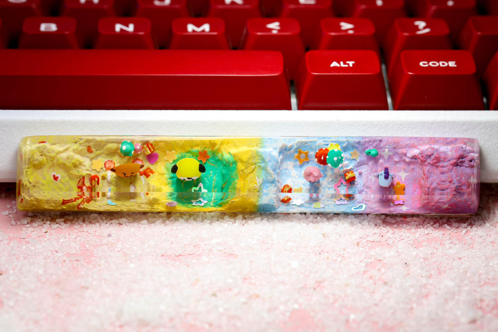 Bt21 Spacebar Keycap Bt21 spacebar keycap
