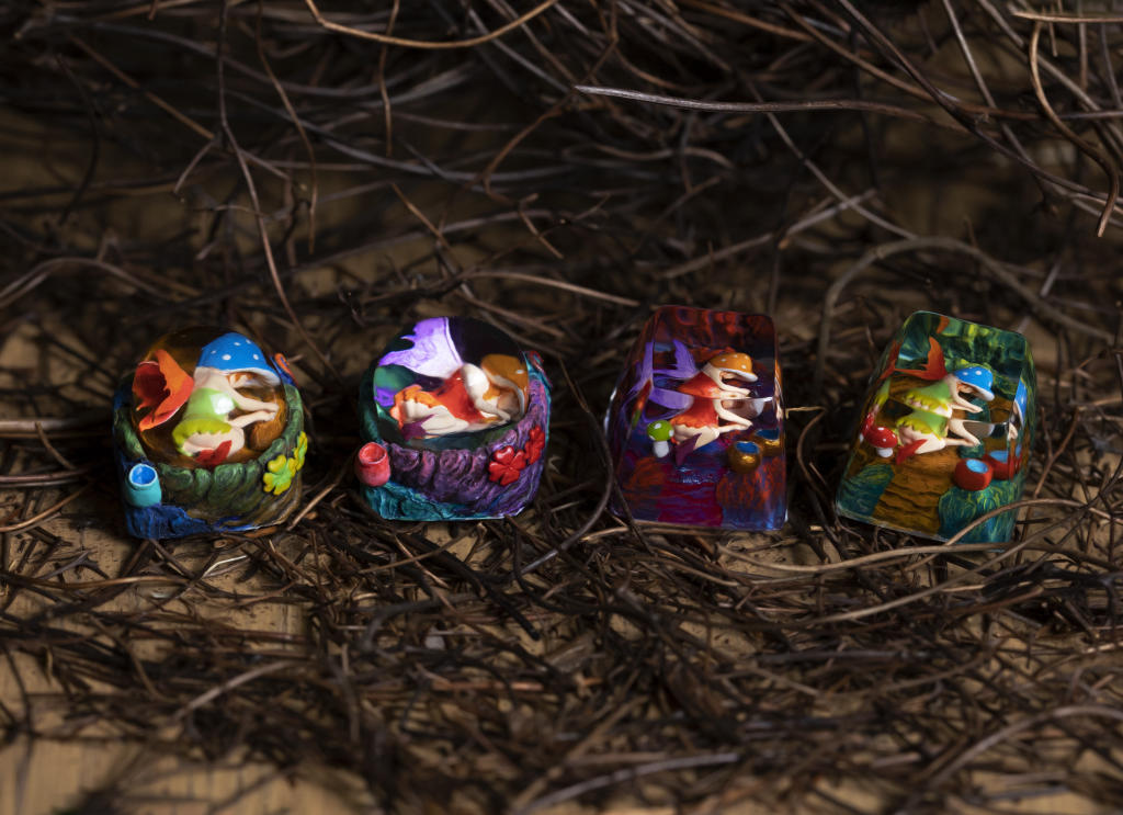 Fairy artisan keycaps 10 Fairy artisan keycaps