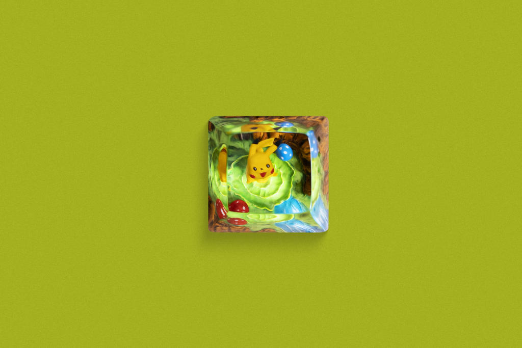 Electric Pikachu Keycap