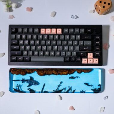 Whale shark keyboard wrist rest