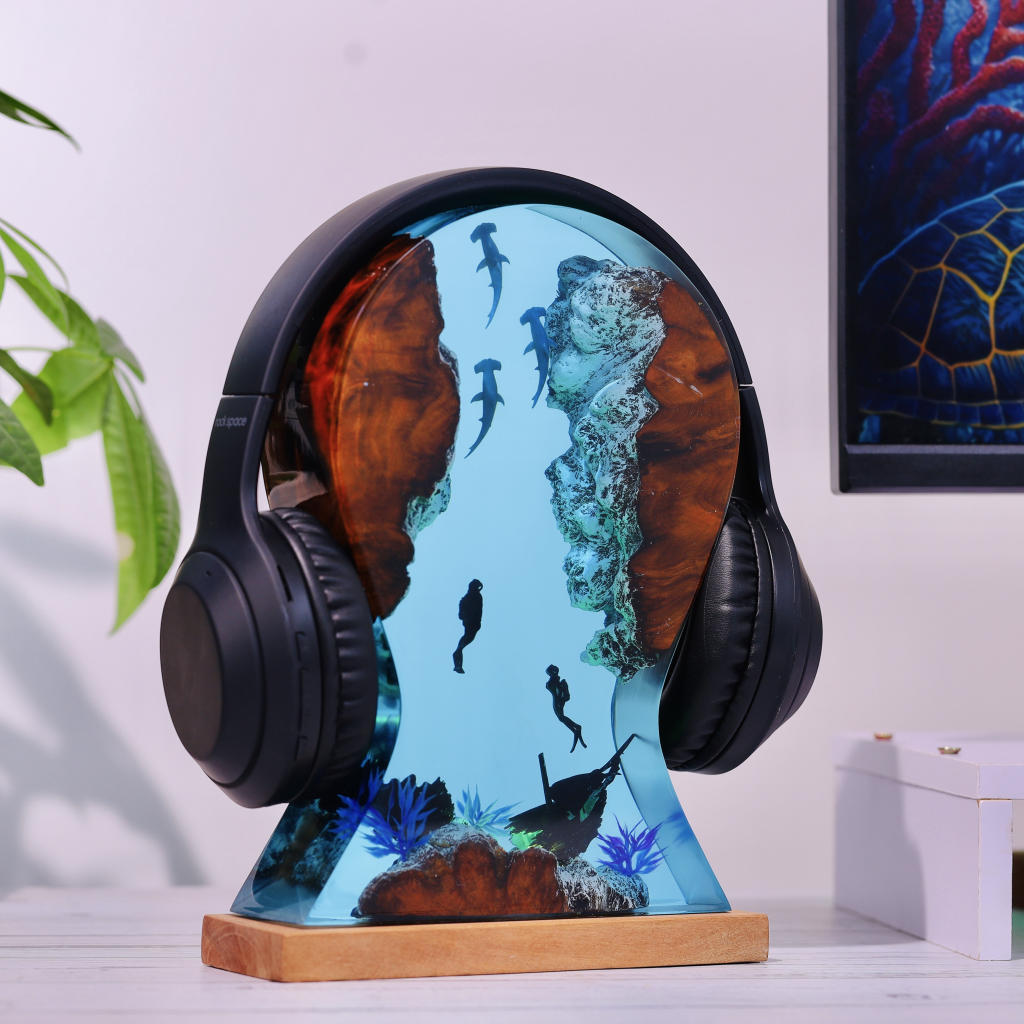 Hammerhead Shark night light & Headphone Stand 5 Hammerhead Shark night light & Headphone Stand