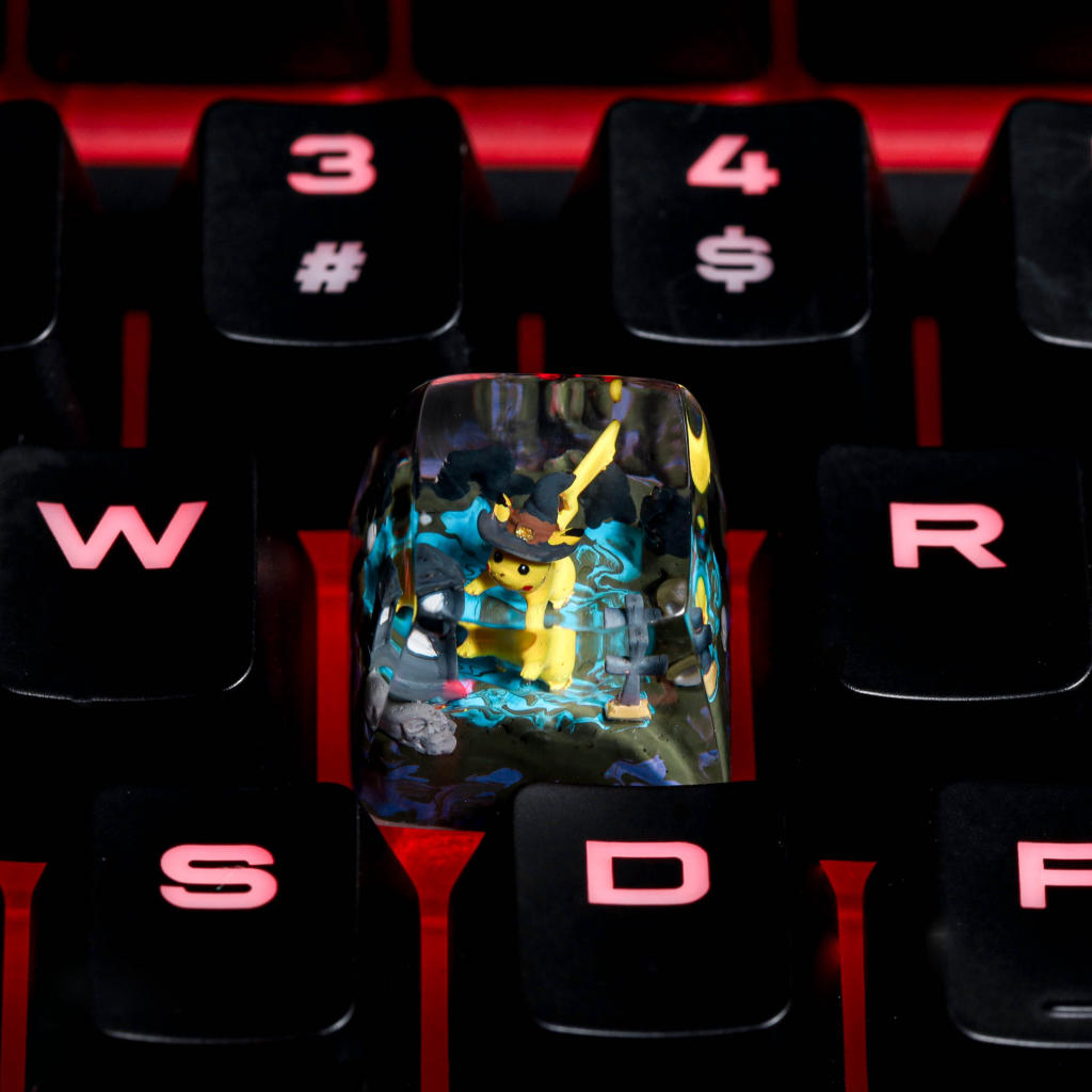 Pokemon Halloween Keycap Pokemon halloween keycap